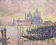 Paul Signac grand canal oil painting